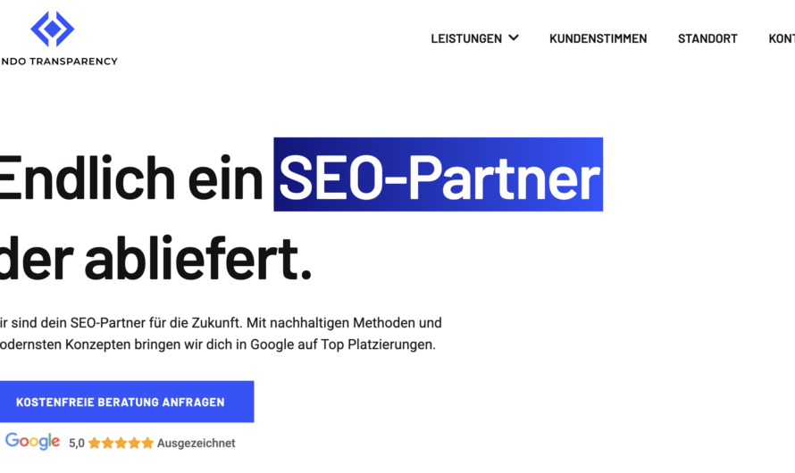 Referenzen von Jundo Transparency: Erfolgreiche SEO-Projekte aus Ratingen